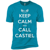 T-Shirts Turquoise / X-Small Send Me An Angel Men's Premium T-Shirt