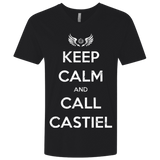 T-Shirts Black / X-Small Send Me An Angel Men's Premium V-Neck