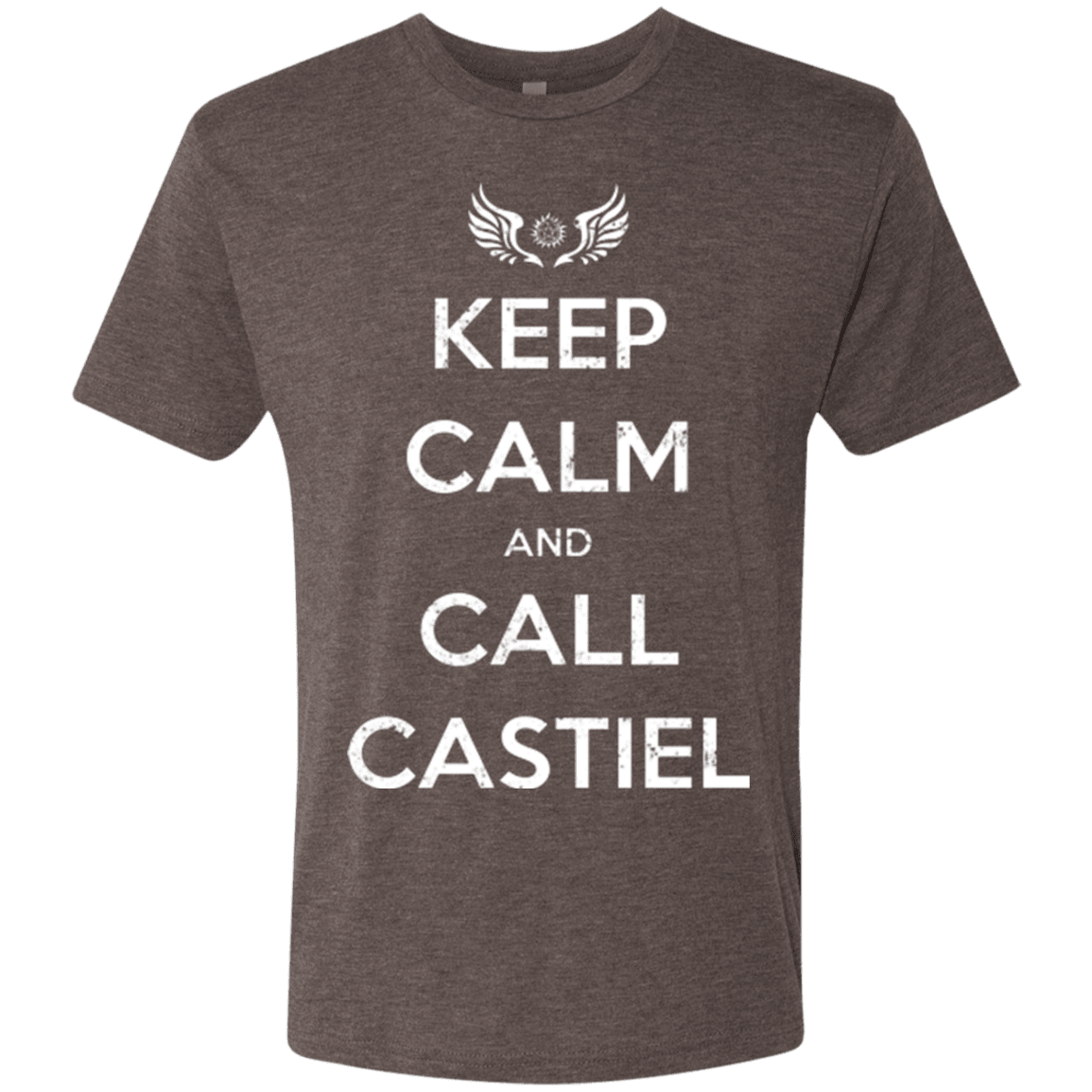 T-Shirts Macchiato / Small Send Me An Angel Men's Triblend T-Shirt