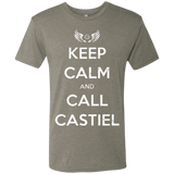 T-Shirts Venetian Grey / Small Send Me An Angel Men's Triblend T-Shirt