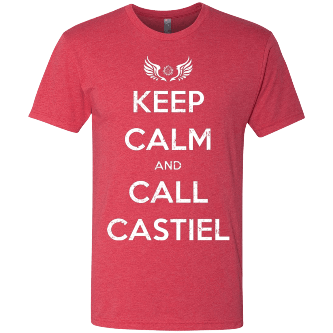 T-Shirts Vintage Red / Small Send Me An Angel Men's Triblend T-Shirt