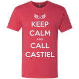 T-Shirts Vintage Red / Small Send Me An Angel Men's Triblend T-Shirt