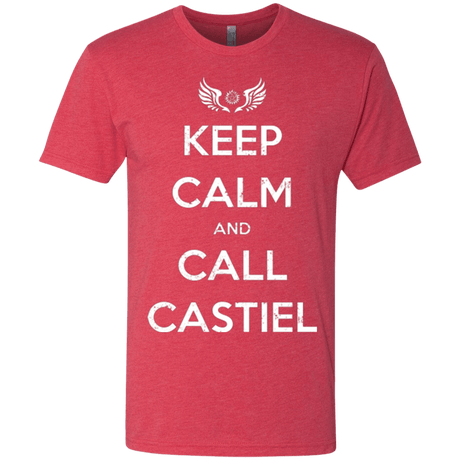 T-Shirts Vintage Red / Small Send Me An Angel Men's Triblend T-Shirt