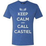 T-Shirts Vintage Royal / Small Send Me An Angel Men's Triblend T-Shirt