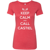 T-Shirts Vintage Red / Small Send Me An Angel Women's Triblend T-Shirt