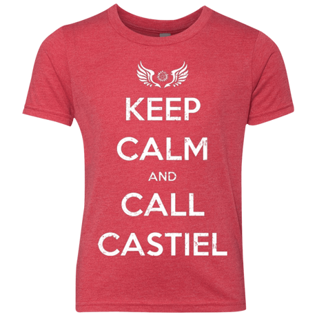 T-Shirts Vintage Red / YXS Send Me An Angel Youth Triblend T-Shirt