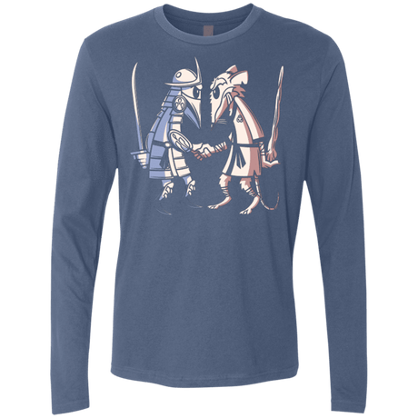 T-Shirts Indigo / Small Sensei vs Sensei Men's Premium Long Sleeve