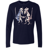 T-Shirts Midnight Navy / Small Sensei vs Sensei Men's Premium Long Sleeve