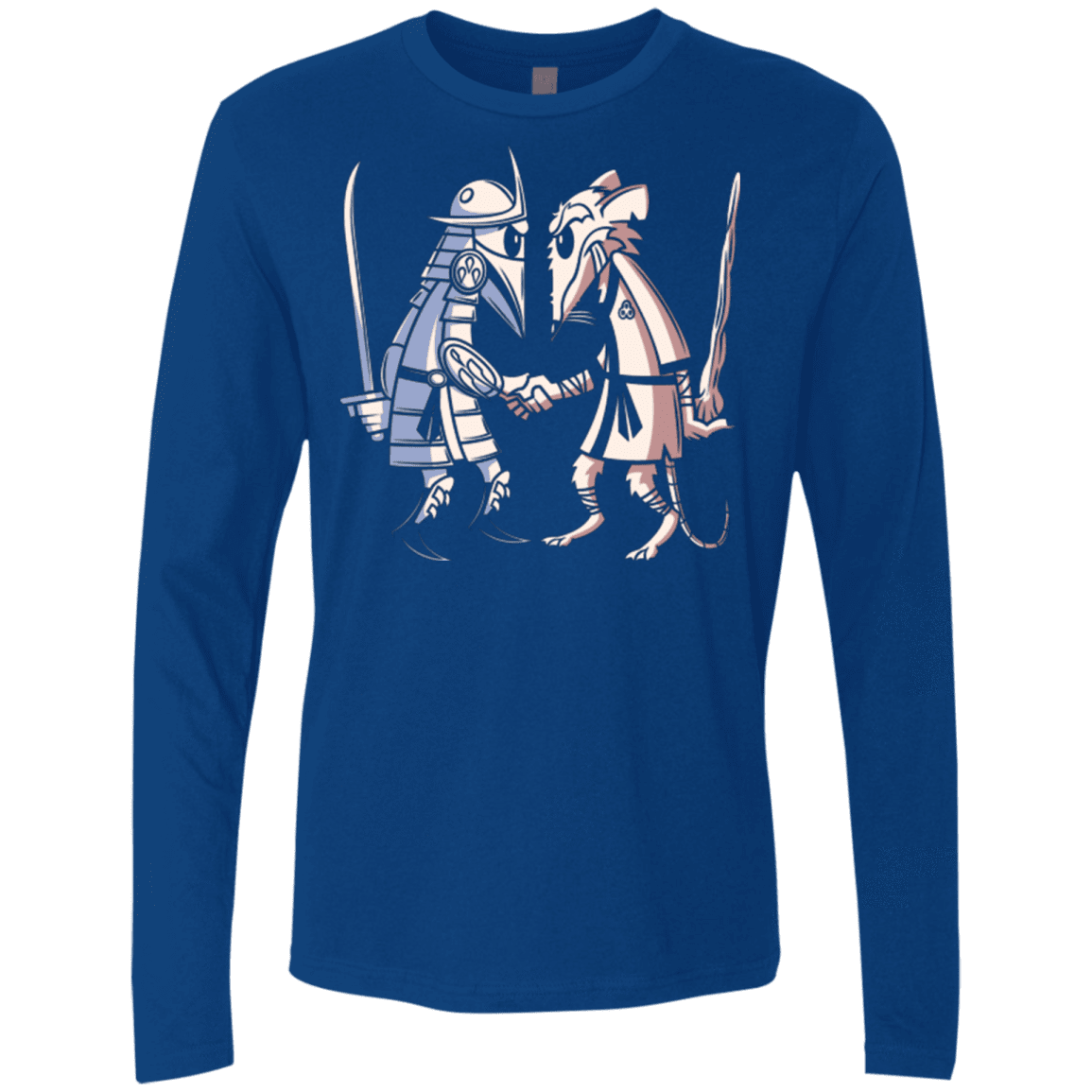 T-Shirts Royal / Small Sensei vs Sensei Men's Premium Long Sleeve