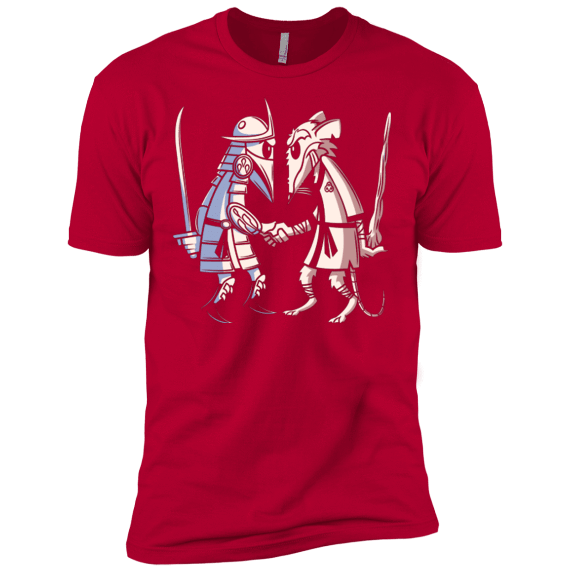 T-Shirts Red / X-Small Sensei vs Sensei Men's Premium T-Shirt