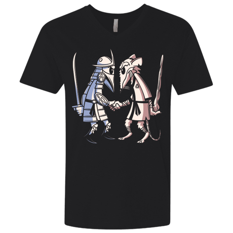 T-Shirts Black / X-Small Sensei vs Sensei Men's Premium V-Neck
