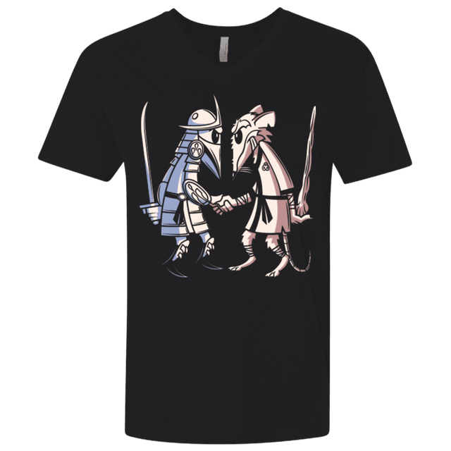 T-Shirts Black / X-Small Sensei vs Sensei Men's Premium V-Neck