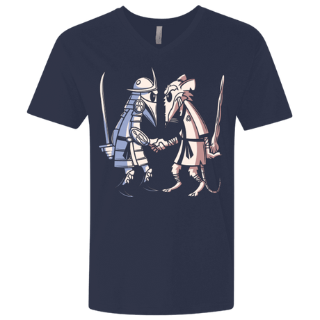 T-Shirts Midnight Navy / X-Small Sensei vs Sensei Men's Premium V-Neck