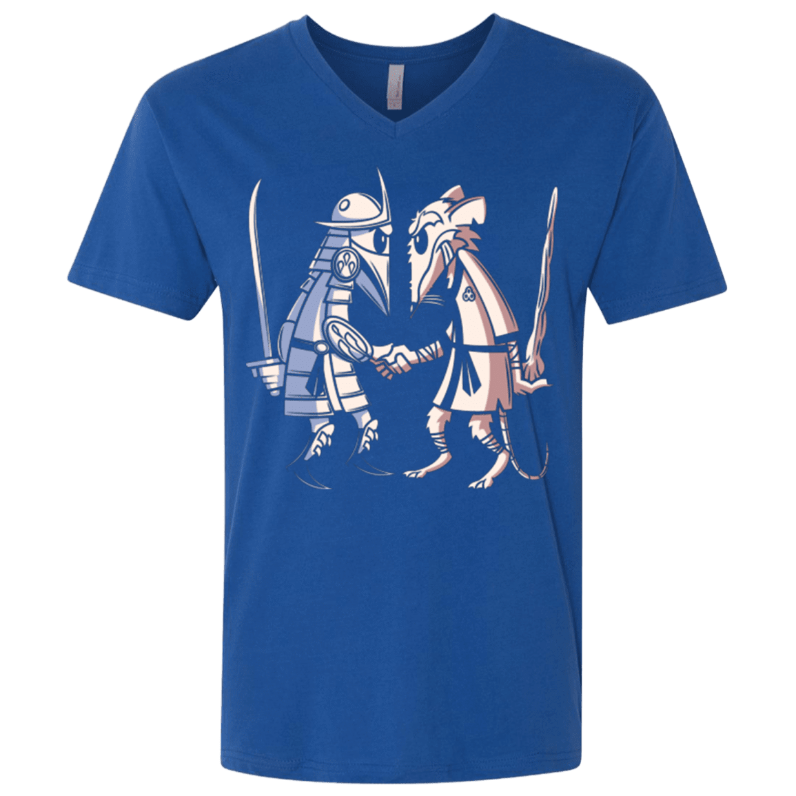 T-Shirts Royal / X-Small Sensei vs Sensei Men's Premium V-Neck