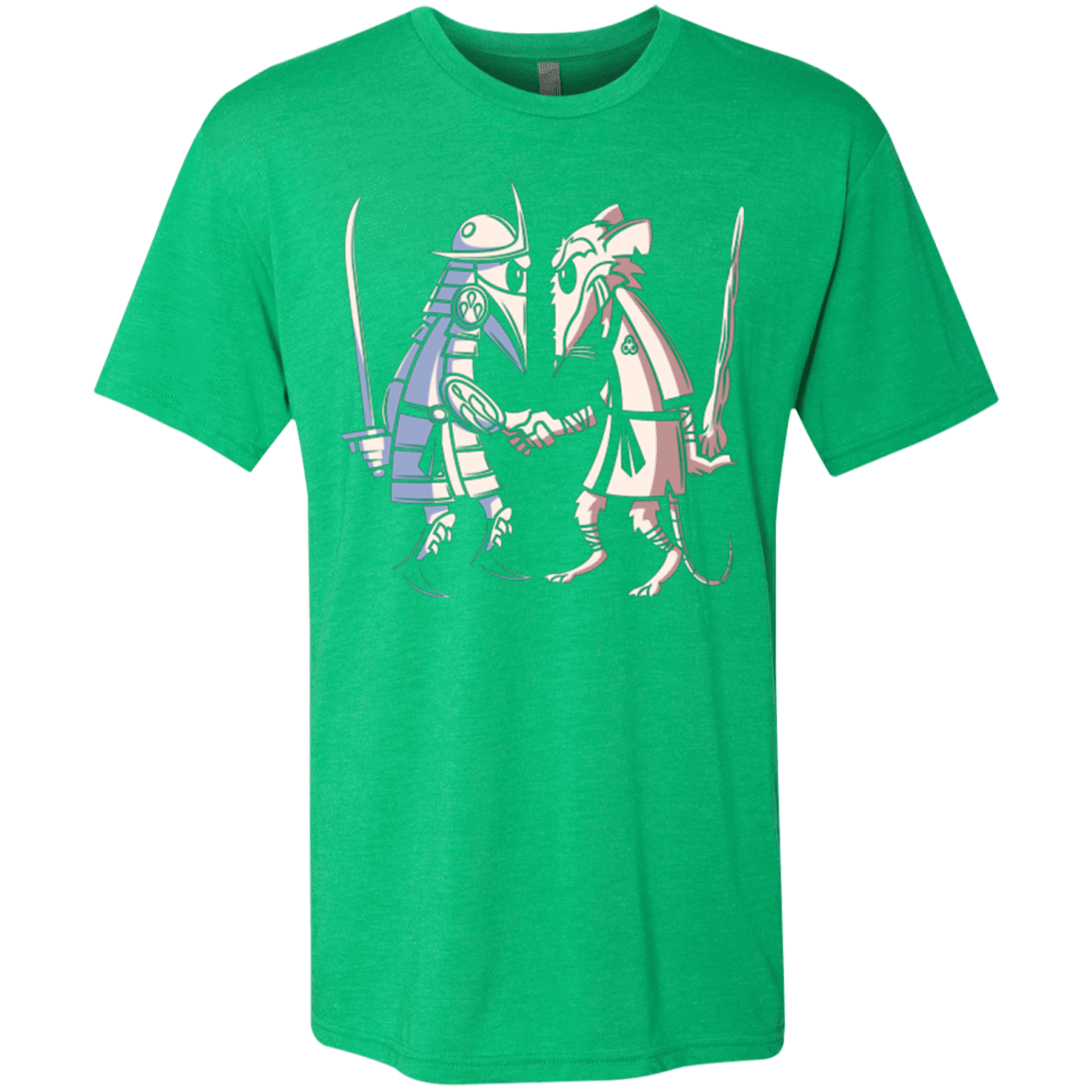 T-Shirts Envy / Small Sensei vs Sensei Men's Triblend T-Shirt