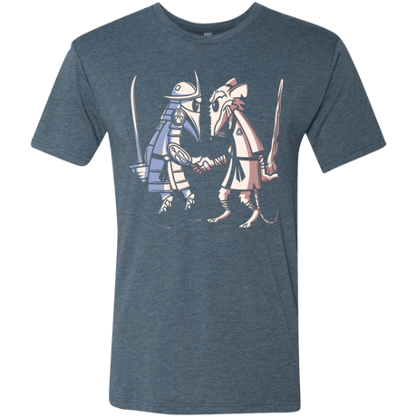 T-Shirts Indigo / Small Sensei vs Sensei Men's Triblend T-Shirt