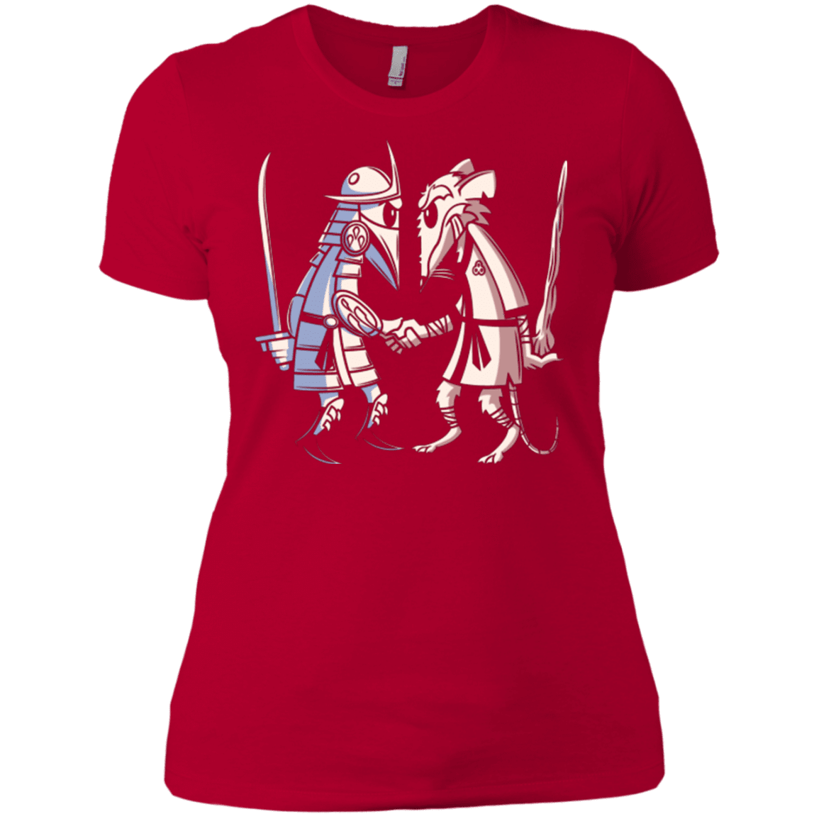 T-Shirts Red / X-Small Sensei vs Sensei Women's Premium T-Shirt