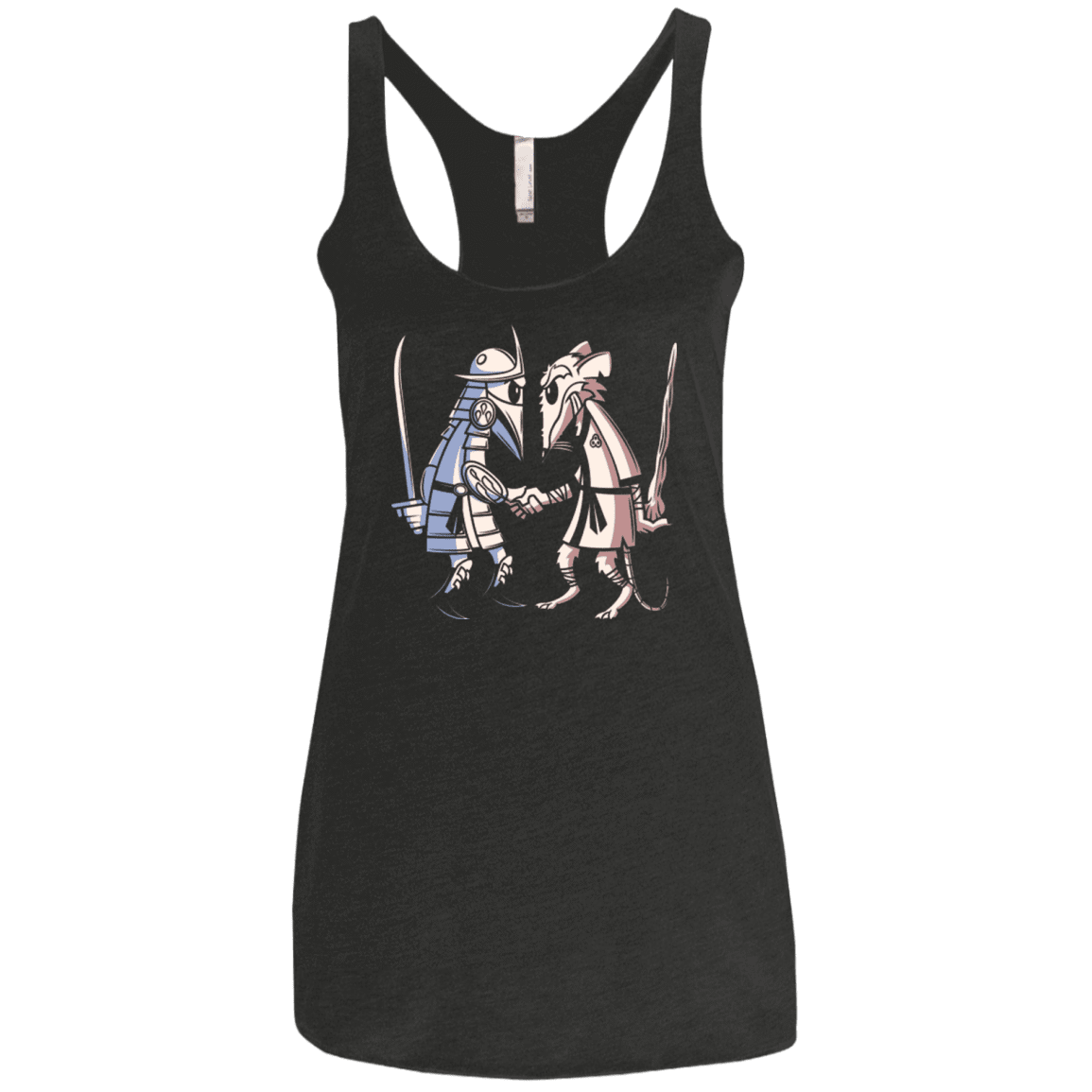 T-Shirts Vintage Black / X-Small Sensei vs Sensei Women's Triblend Racerback Tank