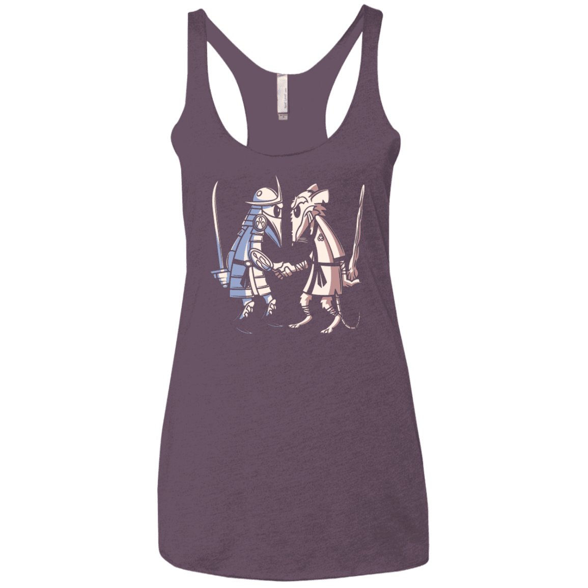 T-Shirts Vintage Purple / X-Small Sensei vs Sensei Women's Triblend Racerback Tank