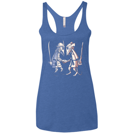 T-Shirts Vintage Royal / X-Small Sensei vs Sensei Women's Triblend Racerback Tank
