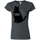 T-Shirts Charcoal / S Ser Pounce is Coming Junior Slimmer-Fit T-Shirt