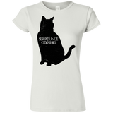 T-Shirts White / S Ser Pounce is Coming Junior Slimmer-Fit T-Shirt