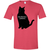 T-Shirts Heather Red / S Ser Pounce is Coming Men's Semi-Fitted Softstyle