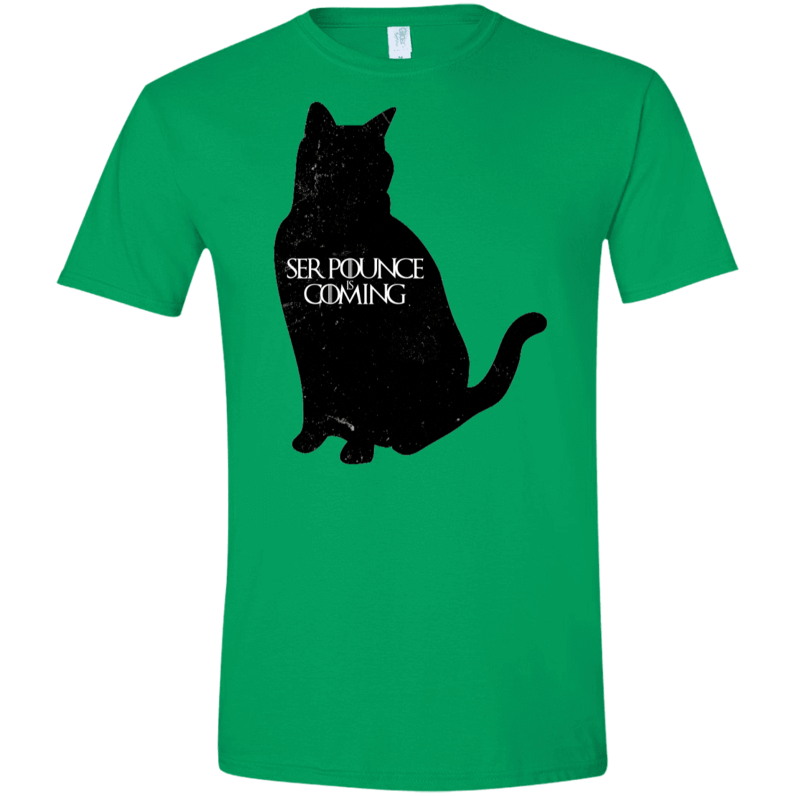 T-Shirts Irish Green / S Ser Pounce is Coming Men's Semi-Fitted Softstyle