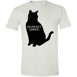 T-Shirts White / X-Small Ser Pounce is Coming Men's Semi-Fitted Softstyle