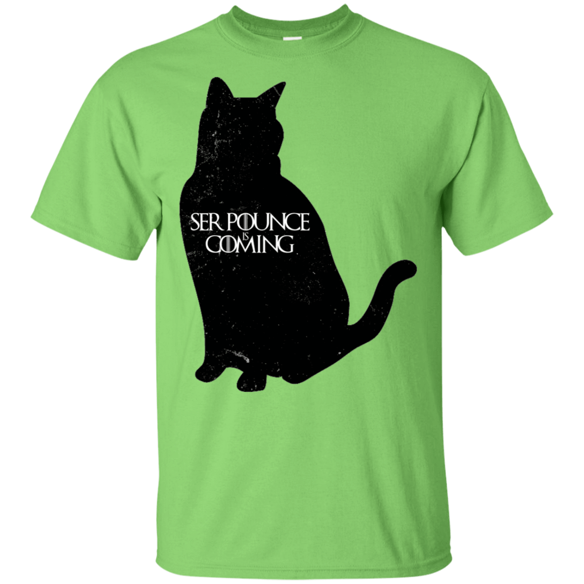 T-Shirts Lime / S Ser Pounce is Coming T-Shirt