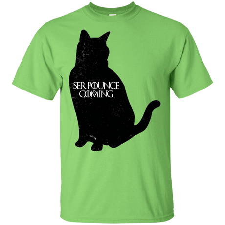 T-Shirts Lime / S Ser Pounce is Coming T-Shirt