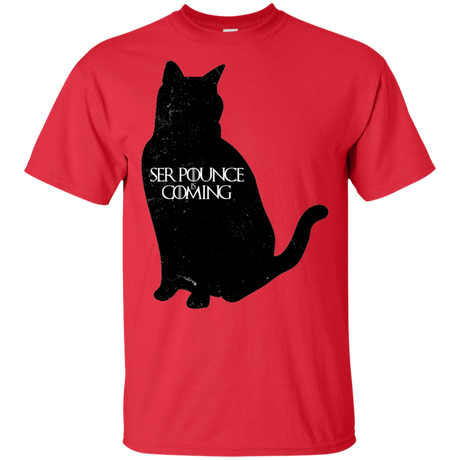 T-Shirts Red / S Ser Pounce is Coming T-Shirt