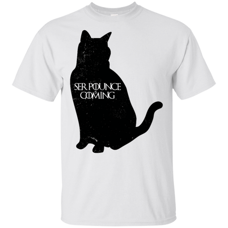 T-Shirts White / S Ser Pounce is Coming T-Shirt
