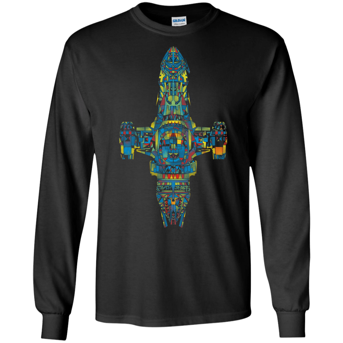 Serenity Mosaic Men's Long Sleeve T-Shirt