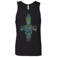 T-Shirts Black / S Serenity Mosaic Men's Premium Tank Top