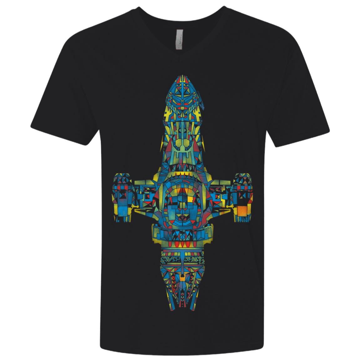 Serenity Mosaic Men's Premium V-Neck