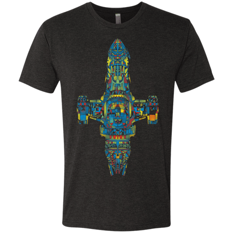 T-Shirts Vintage Black / S Serenity Mosaic Men's Triblend T-Shirt