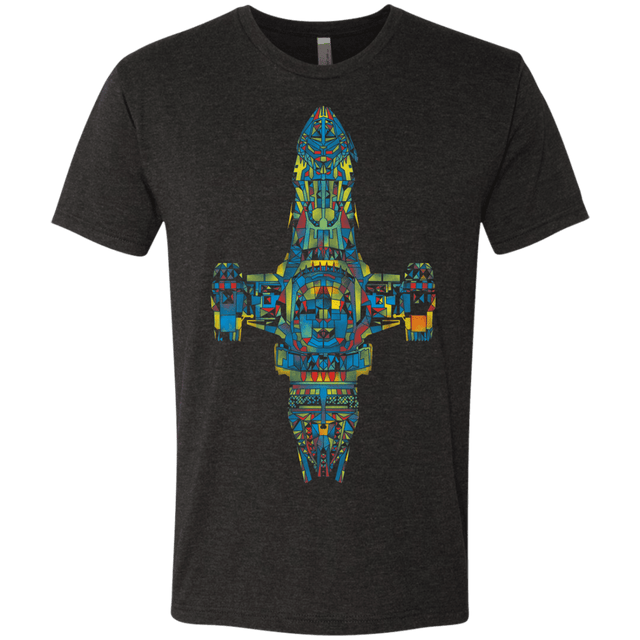 T-Shirts Vintage Black / S Serenity Mosaic Men's Triblend T-Shirt