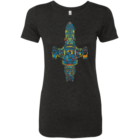 T-Shirts Vintage Black / S Serenity Mosaic Women's Triblend T-Shirt