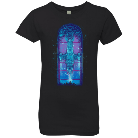 T-Shirts Black / YXS Serenity Mosaica 2 Girls Premium T-Shirt