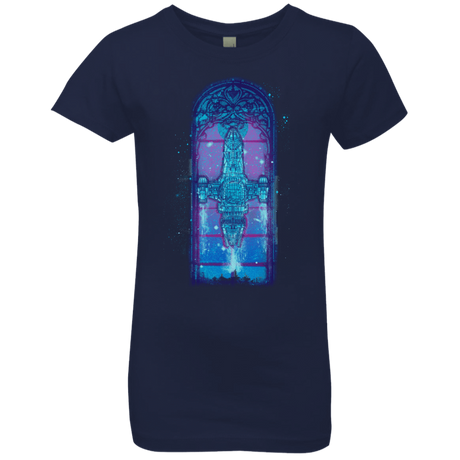 T-Shirts Midnight Navy / YXS Serenity Mosaica 2 Girls Premium T-Shirt