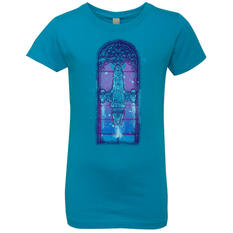 T-Shirts Turquoise / YXS Serenity Mosaica 2 Girls Premium T-Shirt