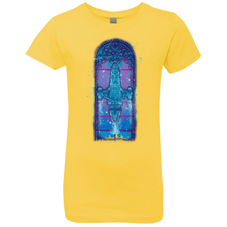 T-Shirts Vibrant Yellow / YXS Serenity Mosaica 2 Girls Premium T-Shirt