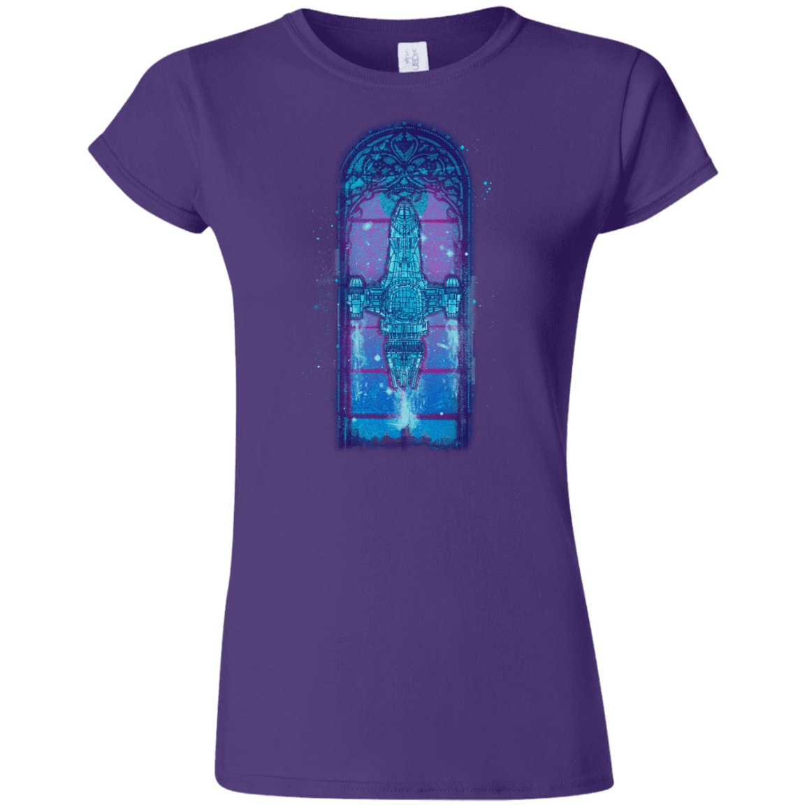 T-Shirts Purple / S Serenity Mosaica 2 Junior Slimmer-Fit T-Shirt