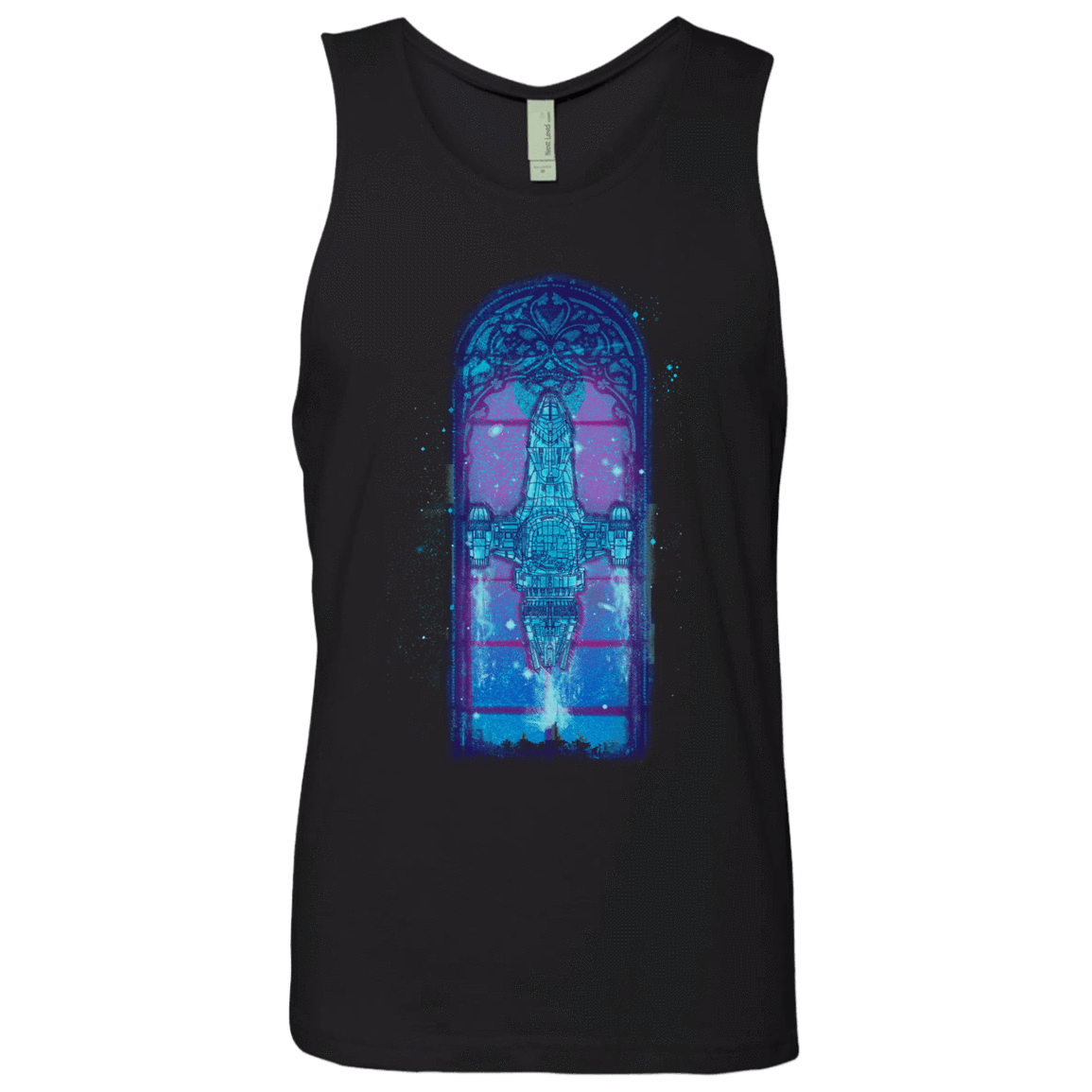 T-Shirts Black / S Serenity Mosaica 2 Men's Premium Tank Top