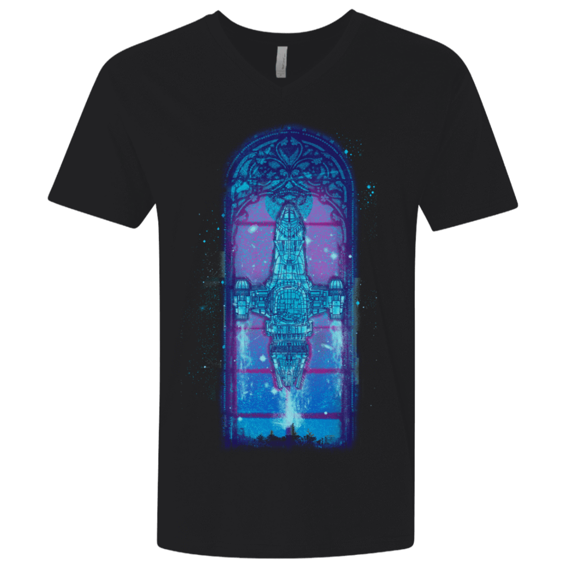 T-Shirts Black / X-Small Serenity Mosaica 2 Men's Premium V-Neck