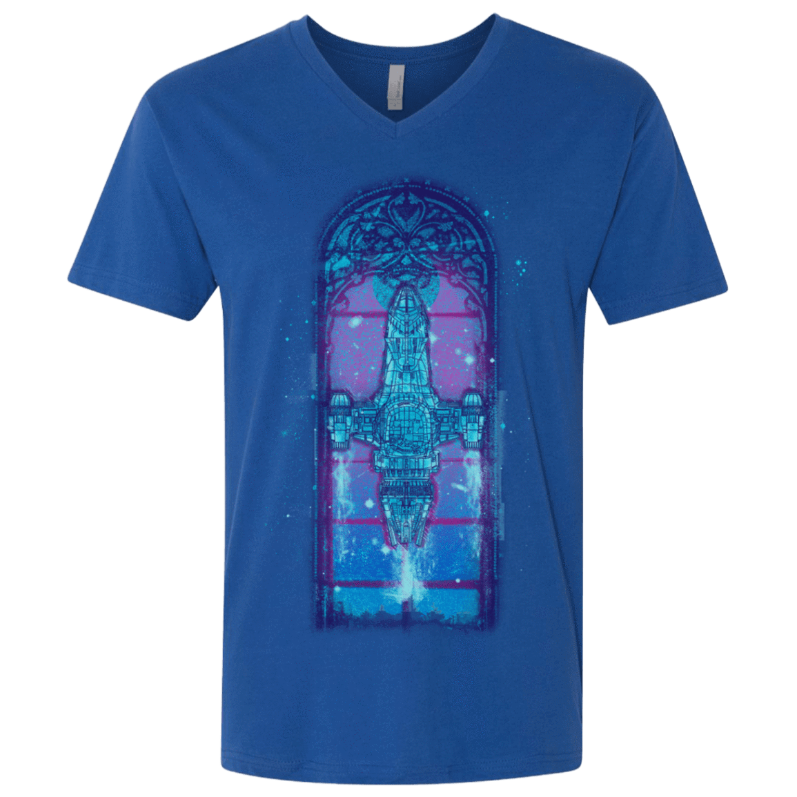T-Shirts Royal / X-Small Serenity Mosaica 2 Men's Premium V-Neck