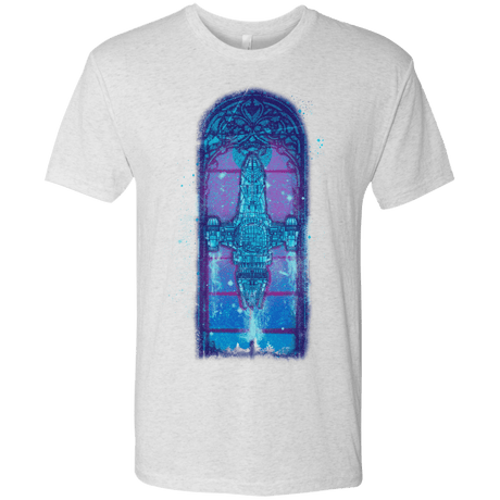 T-Shirts Heather White / S Serenity Mosaica 2 Men's Triblend T-Shirt