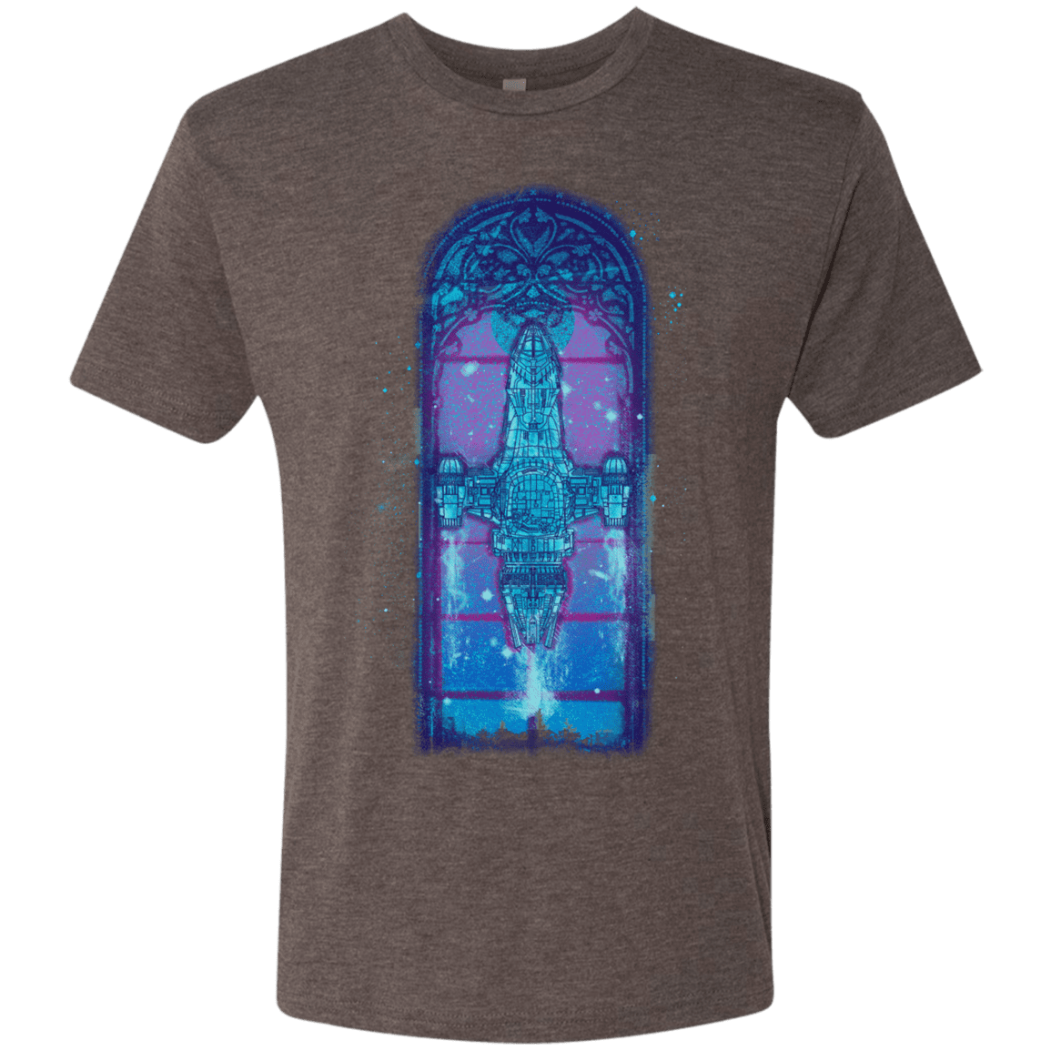 T-Shirts Macchiato / S Serenity Mosaica 2 Men's Triblend T-Shirt