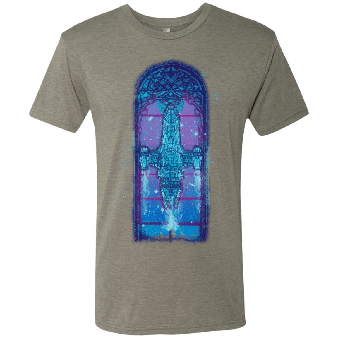 T-Shirts Venetian Grey / S Serenity Mosaica 2 Men's Triblend T-Shirt